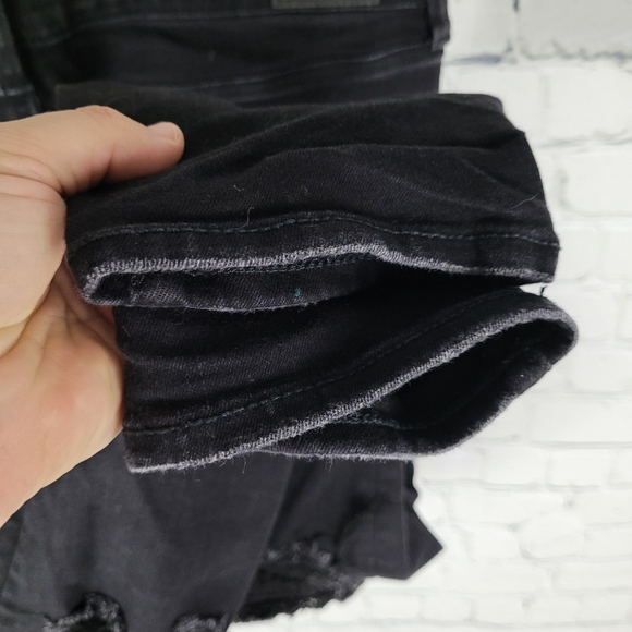 AMERICAN EAGLE | hi-rise jegging skinny stretch distressed jeans - Picture 5 of 10